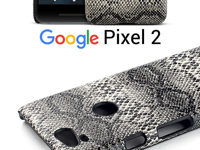 Google Pixel 2 Faux Snake Skin Back Case