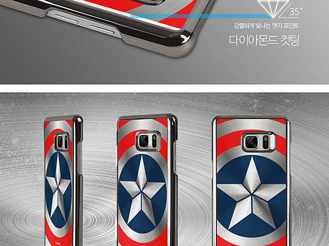 MARVEL Captain America Shield Case for Samsung Galaxy Note8