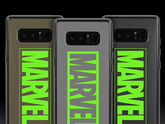MARVEL Logo i-Slide Glow Case for Samsung Galaxy Note8