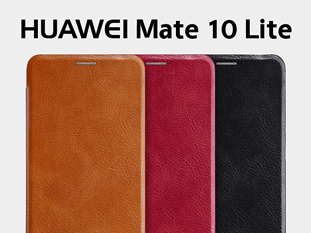Cover for Huawei Mate 10 Lite Leather Premium Business Wallet Cover Kickstand Card Holders with Free Waterproof-Bag Black8 Huawei Mate 10 Lite Flip Case 