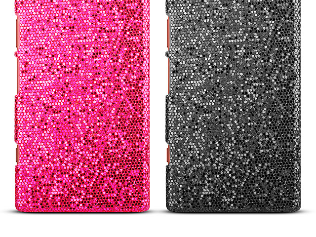 Sony Xperia XZ1 Compact Glitter Plastic Hard Case