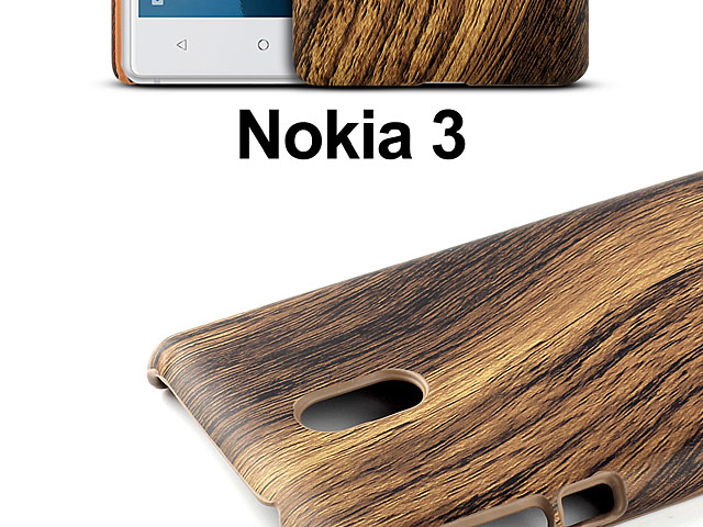 Nokia 3 Woody Patterned Back Case