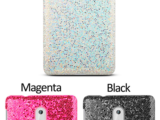 Nokia 3 Glitter Plastic Hard Case