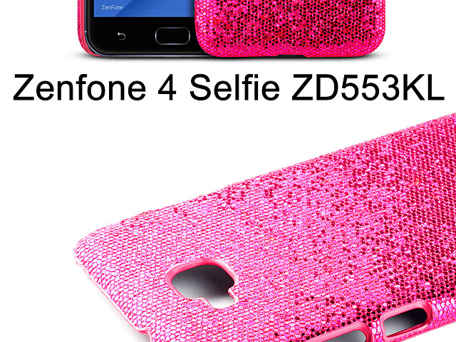Asus Zenfone 4 Selfie Zd553kl Glitter Plastic Hard Case