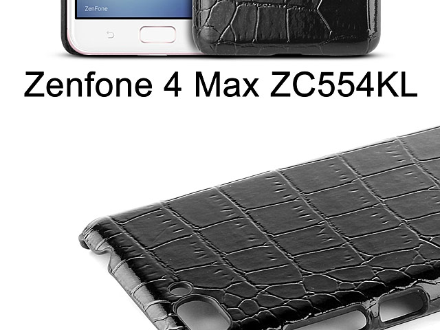 Asus Zenfone 4 Max ZC554KL Crocodile Leather Back Case