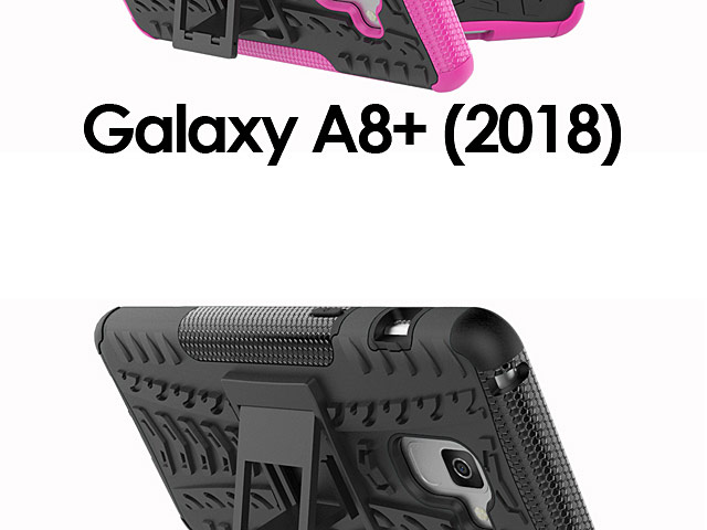 Samsung Galaxy A8+ (2018) Hyun Case with Stand