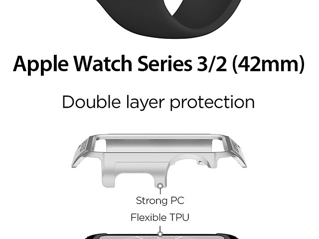 Spigen Tough Armor 2 Case for Apple Watch 2/3 (42mm)