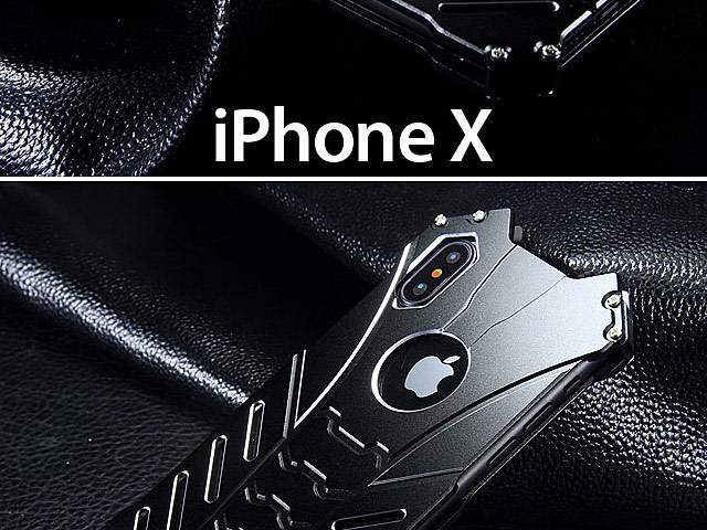 iPhone X Bat Armor Metal Case