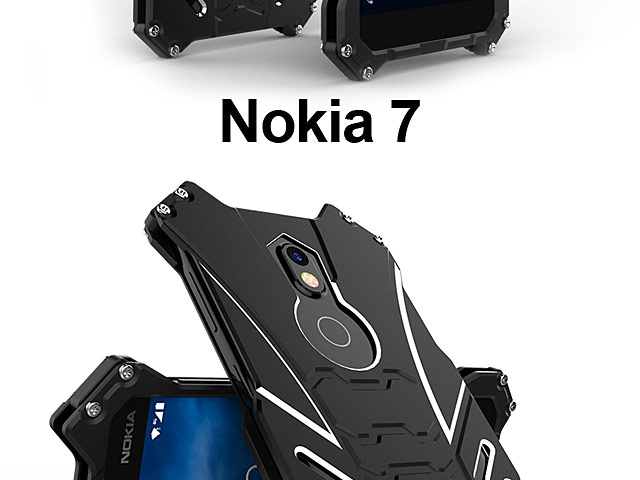 Nokia 7 Bat Armor Metal Case