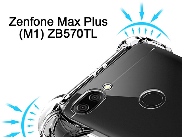 Imak Shockproof TPU Soft Case for Asus Zenfone Max Plus (M1) ZB570TL