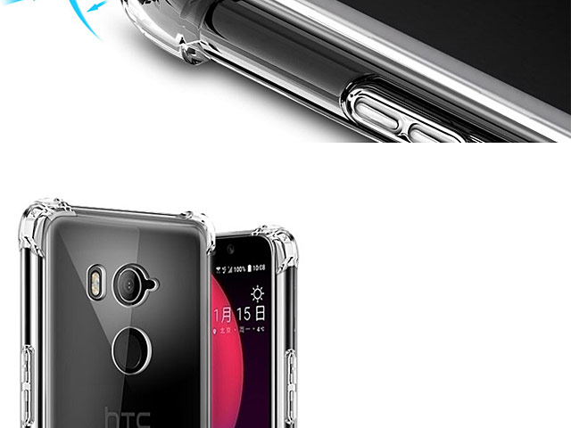 Imak Shockproof TPU Soft Case for HTC U11+