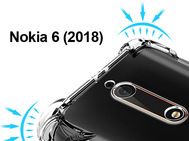 Imak Shockproof TPU Soft Case for Nokia 6 (2018)