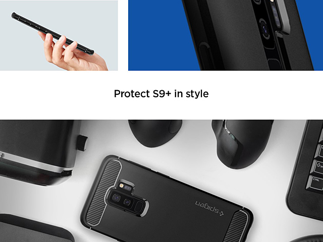 Spigen Rugged Armor Case for Samsung Galaxy S9+