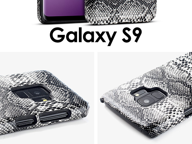 Samsung Galaxy S9 Faux Snake Skin Back Case