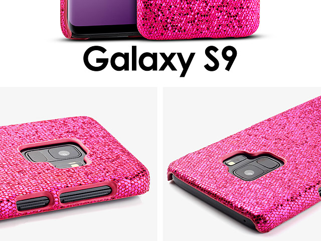Samsung Galaxy S9 Glitter Plastic Hard Case