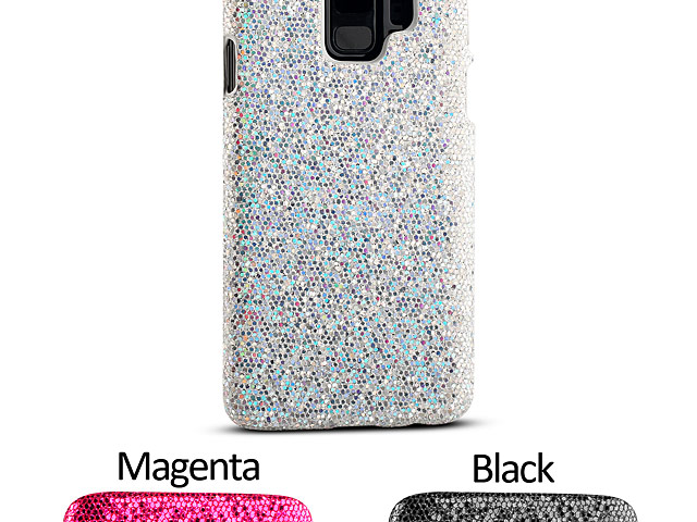 Samsung Galaxy S9 Glitter Plastic Hard Case