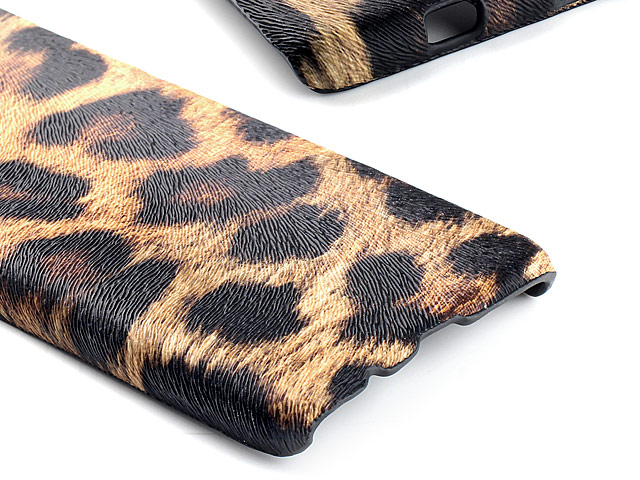 Samsung Galaxy A8 (2018) Embossed Leopard Stripe Back Case