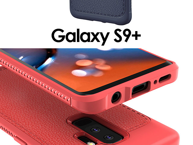 LENUO Gentry Series Leather Coated TPU Case for Samsung Galaxy S9+