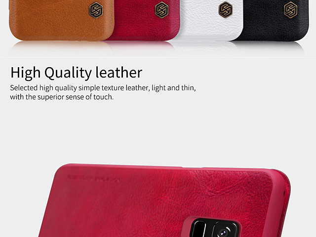 NILLKIN Qin Leather Case for Samsung Galaxy S9