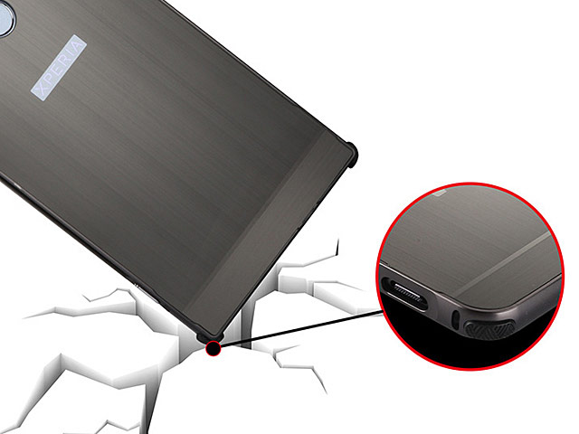 Sony Xperia XA2 Ultra Metallic Bumper Back Case