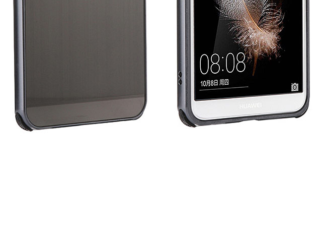 Huawei P Smart Metallic Bumper Back Case