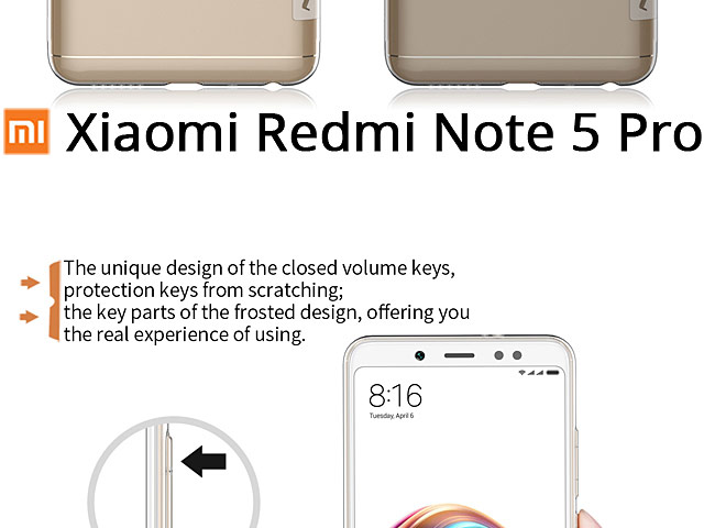 NILLKIN Nature TPU Case for Xiaomi Redmi Note 5 Pro