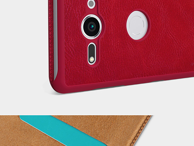 NILLKIN Qin Leather Case for Sony Xperia XZ2 Compact