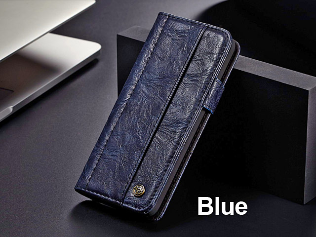 Samsung Galaxy Note8 Coarse Crack Slim Wallet Leather Case