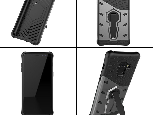 Samsung Galaxy A8+ (2018) Armor Case with Stand