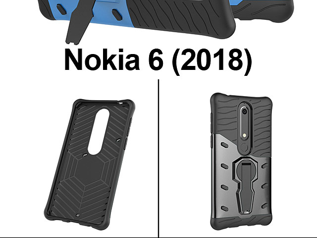 Nokia 6 (2018) Armor Case with Stand