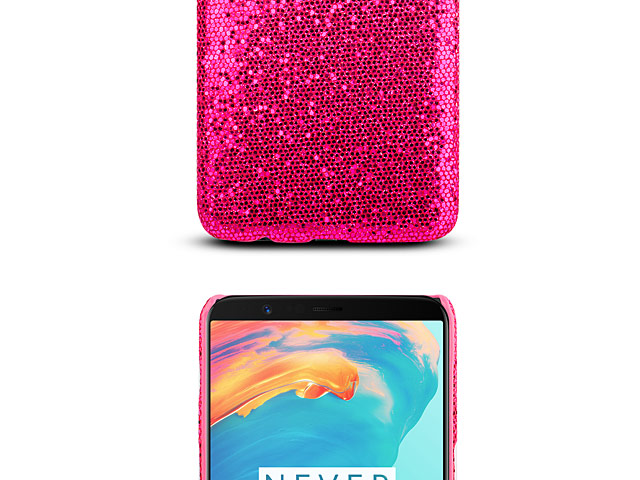 OnePlus 5T Glitter Plastic Hard Case
