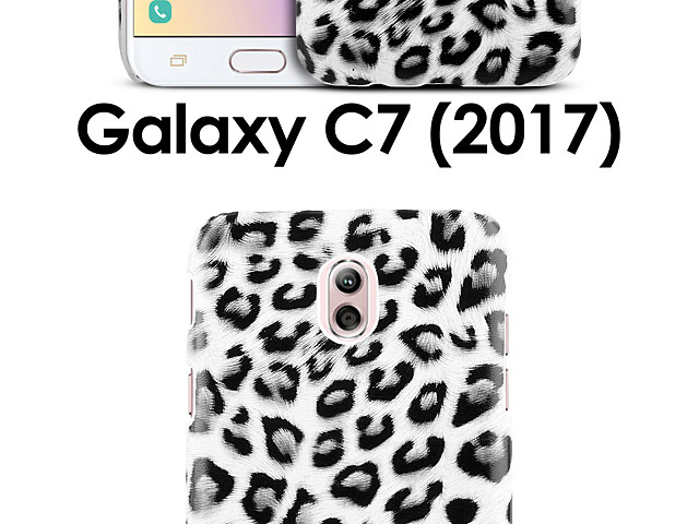 Samsung Galaxy C7 (2017) Leopard Stripe Back Case