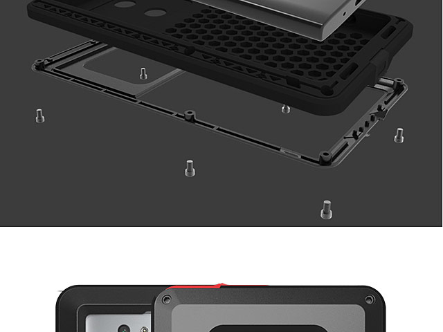 LOVE MEI Sony Xperia XA2 Powerful Bumper Case