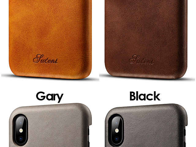 iPhone X Claf PU Leather Case with Card Holder