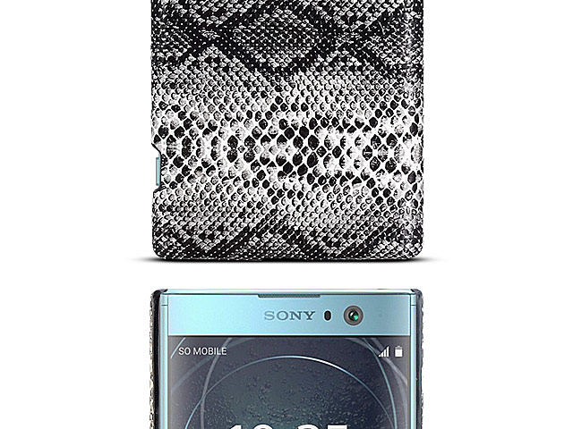 Sony Xperia XA2 Faux Snake Skin Back Case