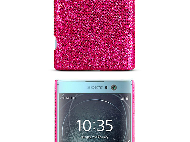 Sony Xperia XA2 Glitter Plastic Hard Case