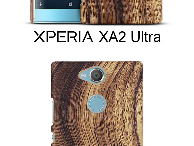 Sony Xperia XA2 Ultra Woody Patterned Back Case