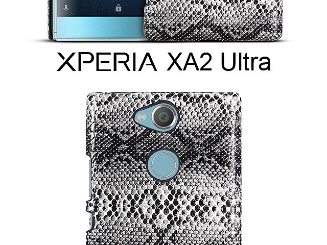 Sony Xperia XA2 Ultra Faux Snake Skin Back Case