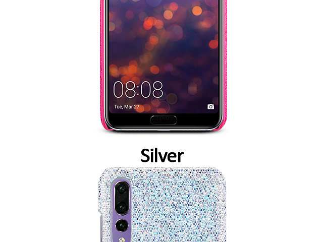 Huawei P20 Pro Glitter Plastic Hard Case