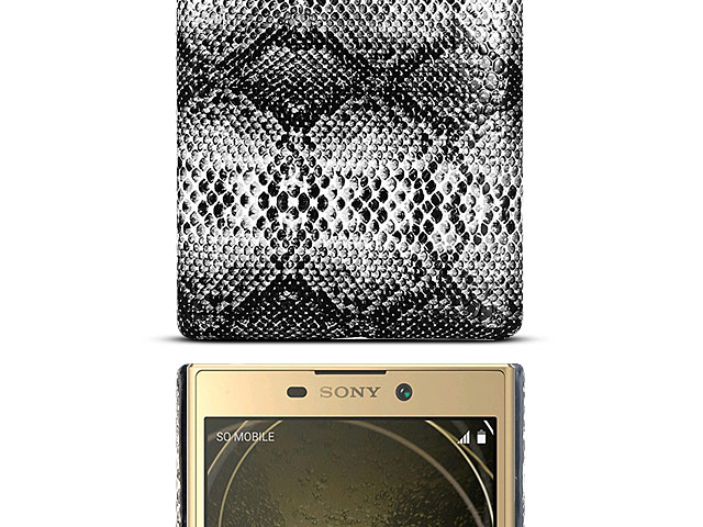 Sony Xperia L2 Faux Snake Skin Back Case