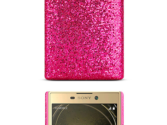 Sony Xperia L2 Glitter Plastic Hard Case