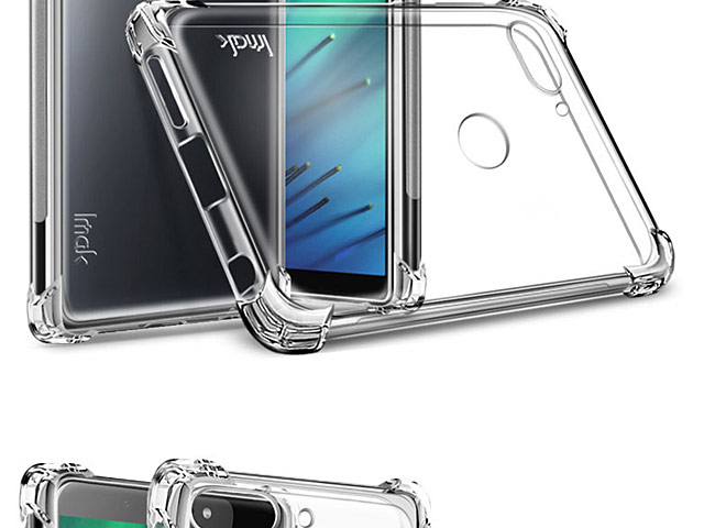 Imak Shockproof TPU Soft Case for HTC Desire 12+