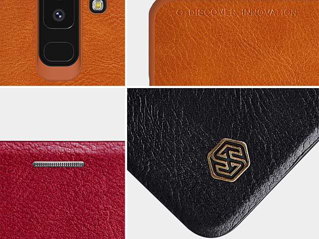 NILLKIN Qin Leather Case for Samsung Galaxy A6+ (2018)
