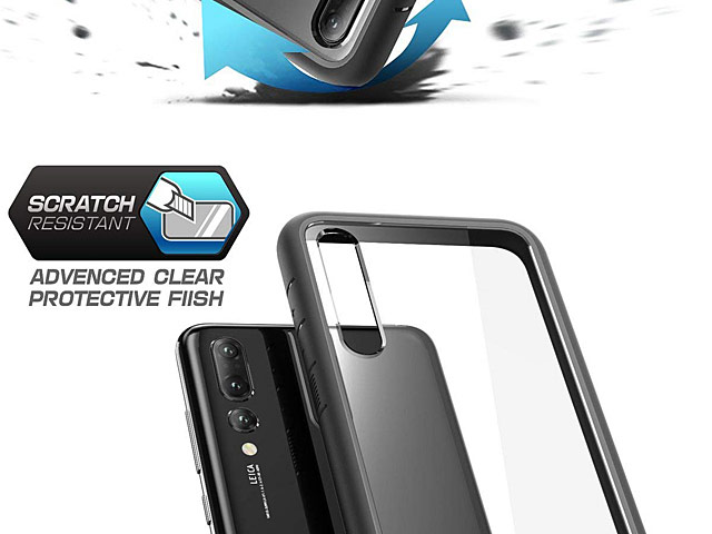 Scratch-Resistant Huawei P20 Pro Hybrid Case - Transparent