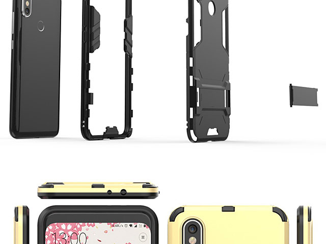 Xiaomi Mi 8 Iron Armor Plastic Case