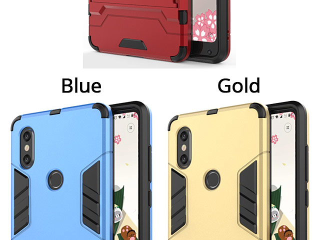 Xiaomi Mi Mix 2s Iron Armor Plastic Case