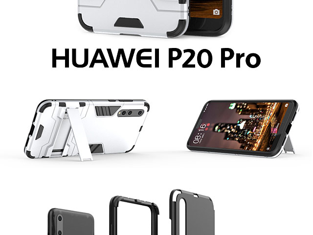 Huawei P20 Pro Iron Armor Plastic Case