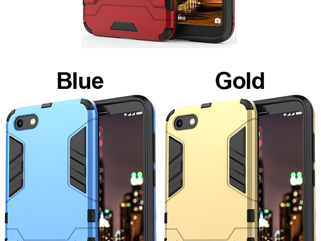 Huawei Y5 Prime (2018) Iron Armor Plastic Case