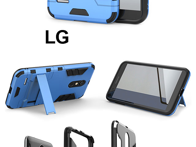 LG K8 (2018) Iron Armor Plastic Case