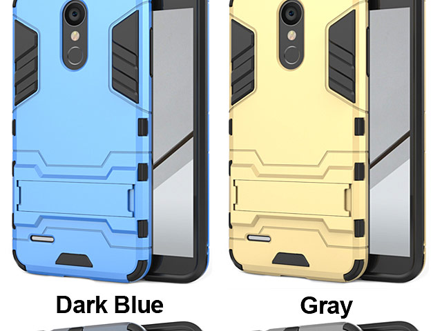 LG K8 (2018) Iron Armor Plastic Case